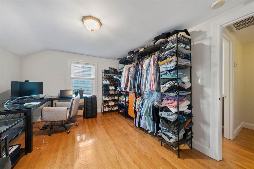 Home Office, Interior, Wood Texture Flooring