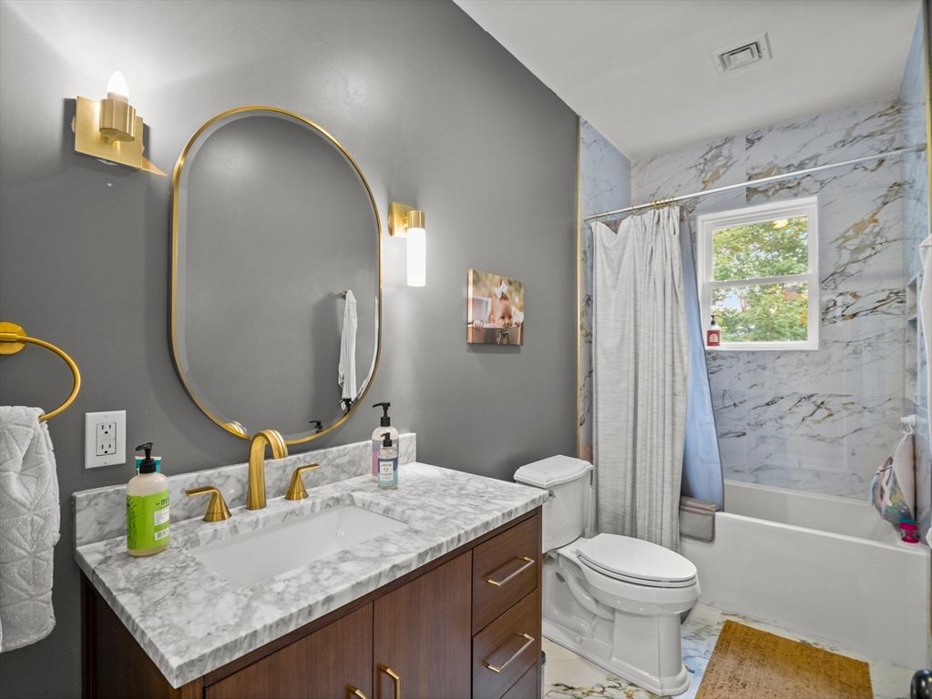 Bathroom, Interior, Marble Walls