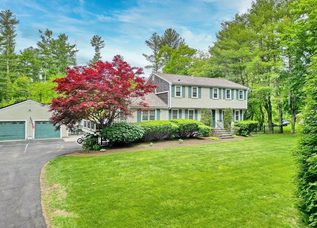 Attached, Backyard, Detached Garage, Exterior, Facade, Georgian