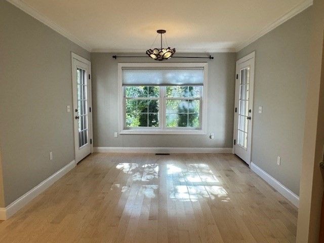 Empty room, Interior, Wood Texture Flooring