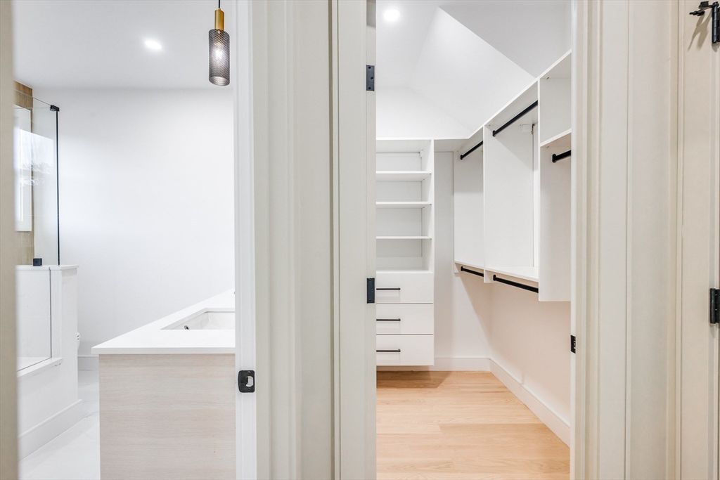 Interior, Recessed Lighting, Walk-in Closets, Wood Texture Flooring