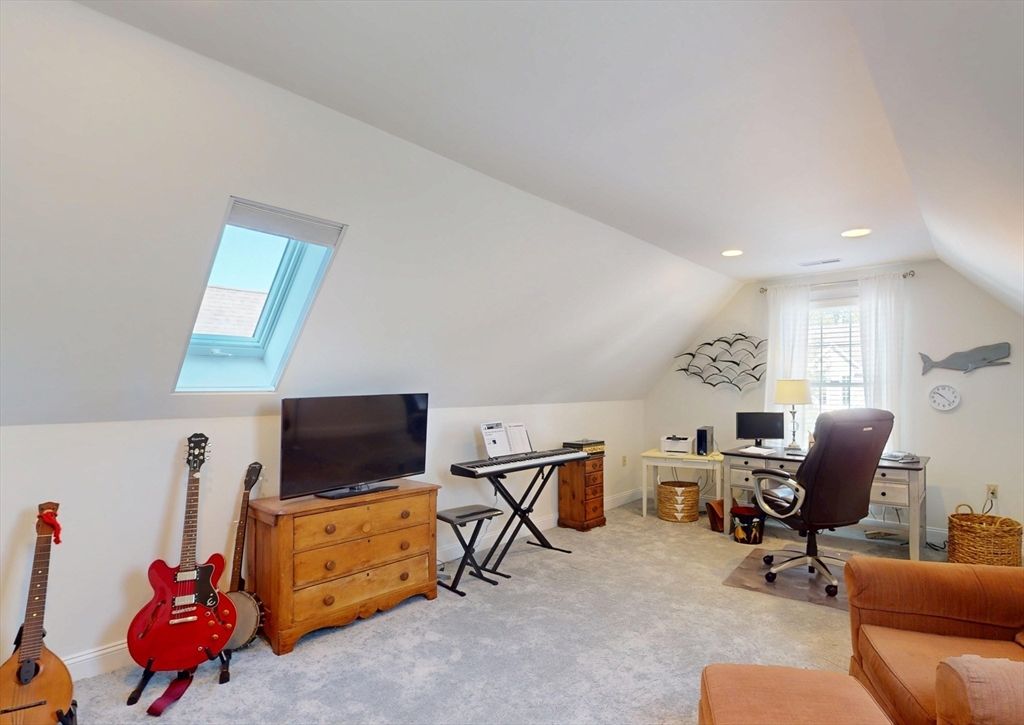 Home Office, Interior, Recessed Lighting