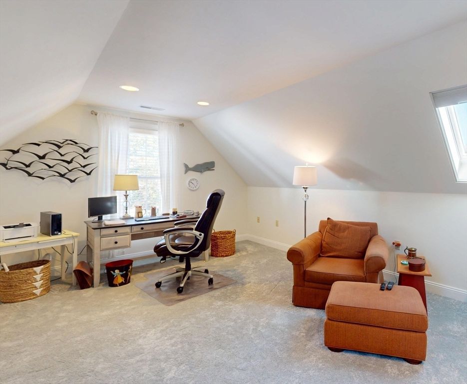 Home Office, Interior, Recessed Lighting