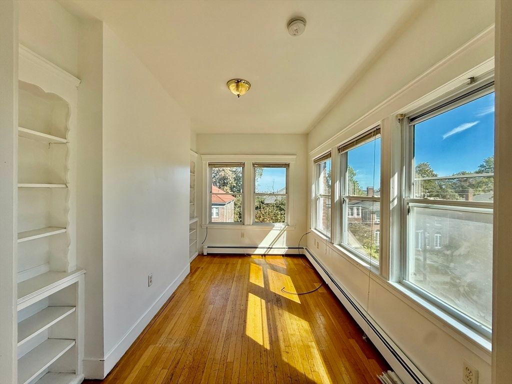 Empty room, Interior, Wood Texture Flooring
