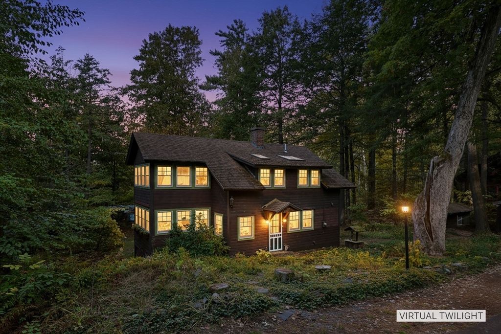 Backyard, Exterior, Facade, Log Home