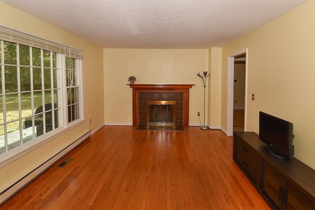 Fireplace, Interior, Wood Texture Flooring