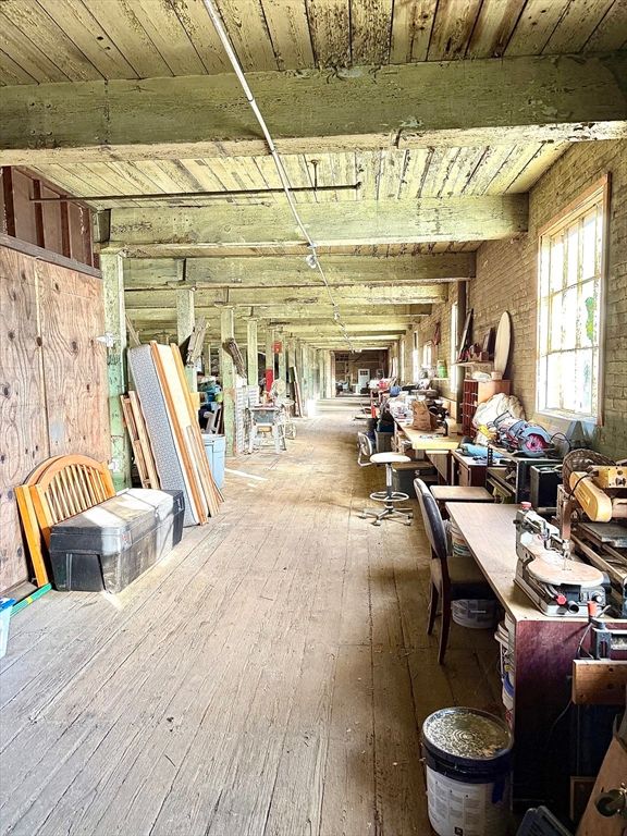 Dining room, Interior, Wooden Ceilings, Wood Texture Flooring, Wooden Walls