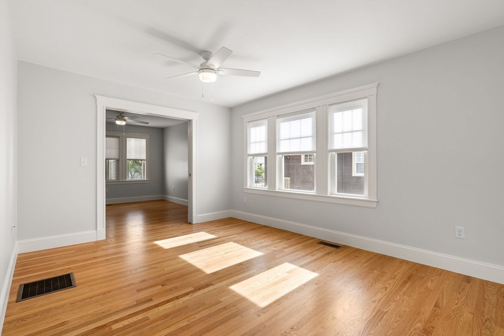 Empty room, Interior, Wood Texture Flooring