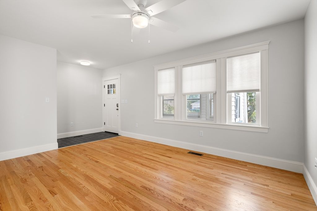 Empty room, Interior, Wood Texture Flooring