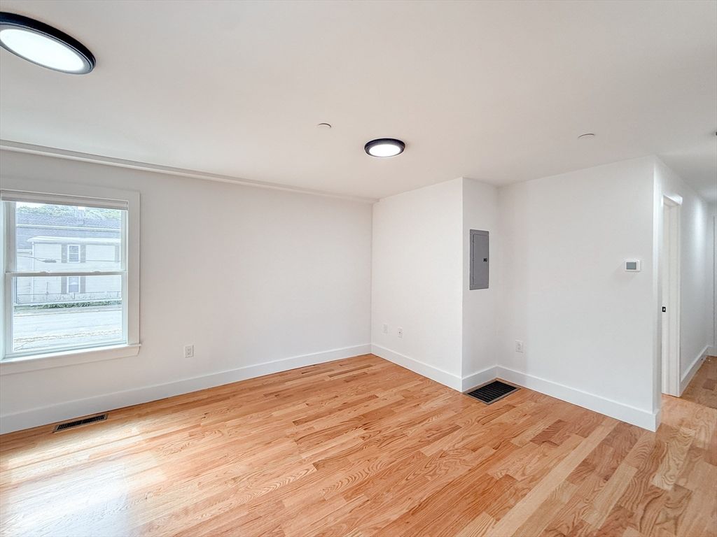 Empty room, Interior, Wood Texture Flooring