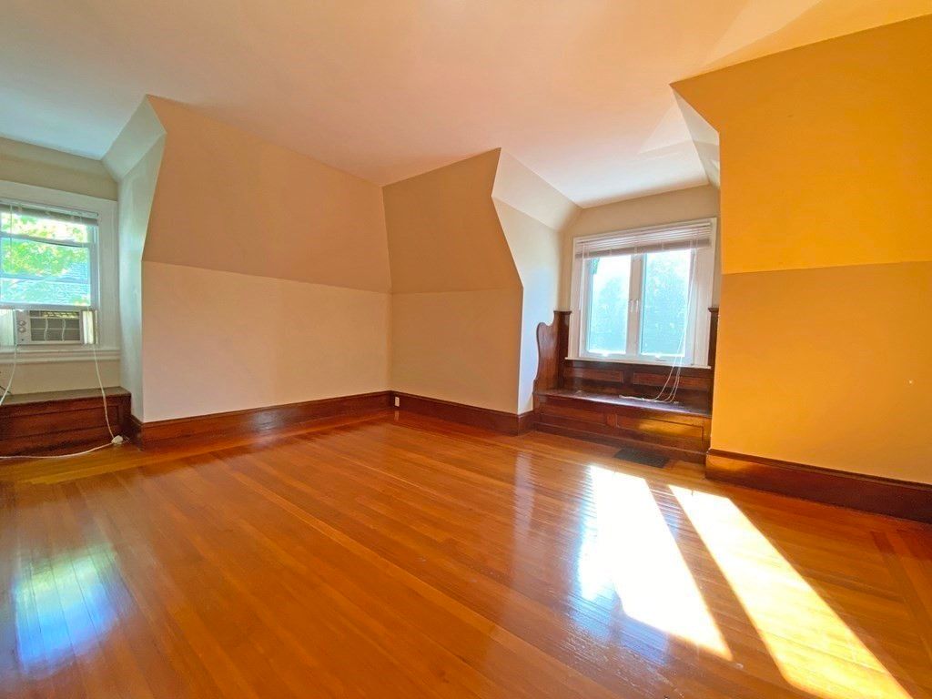 Empty room, Interior, Wood Texture Flooring
