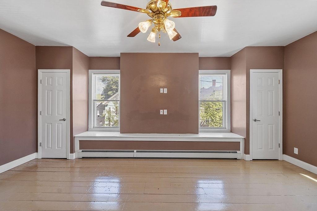 Empty room, Interior, Wood Texture Flooring