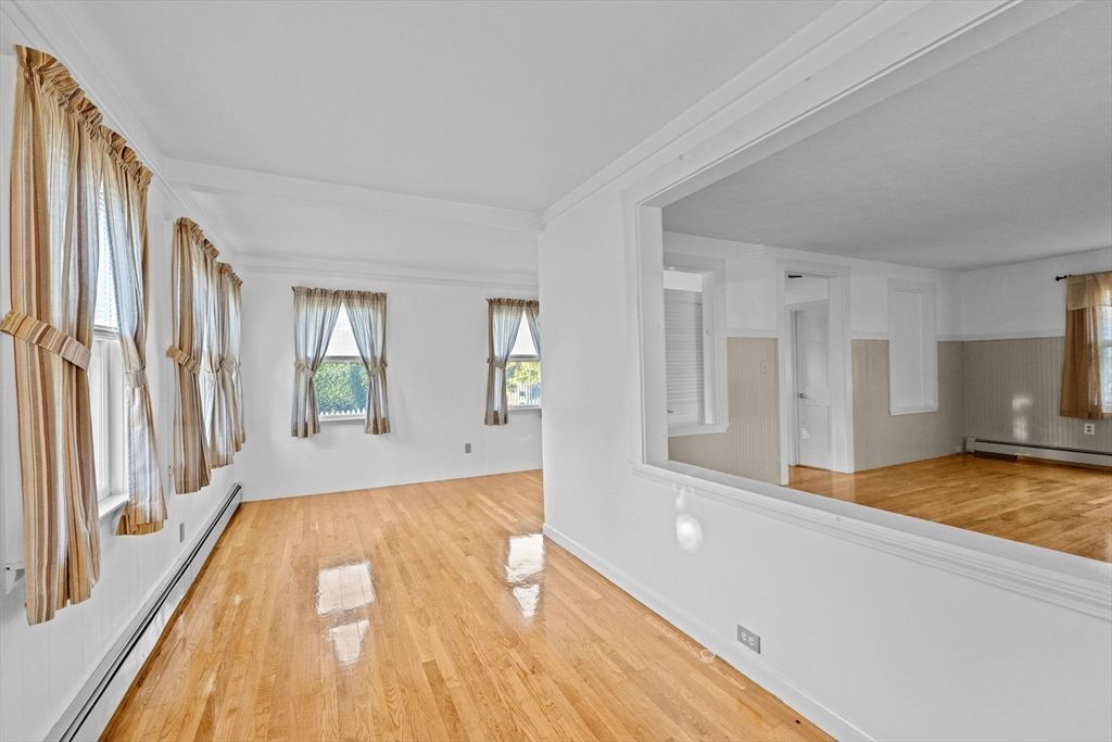 Empty room, Interior, Wood Texture Flooring