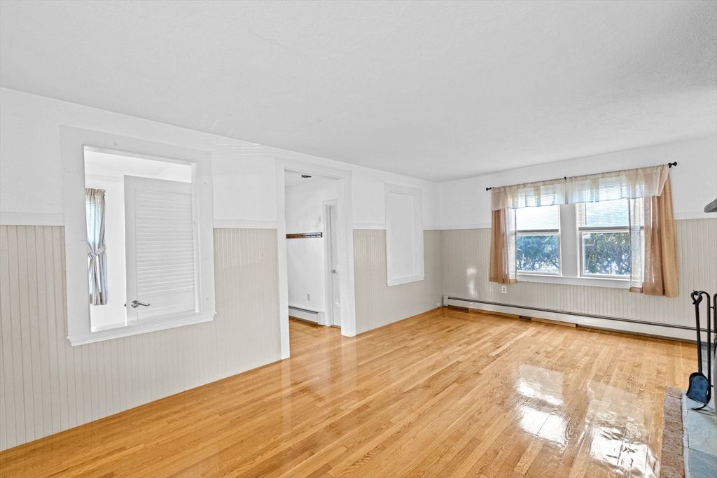 Empty room, Interior, Wood Texture Flooring