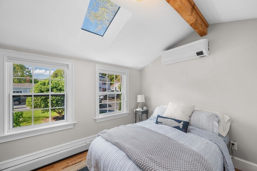 Bedroom, Interior, Wooden Beams, Wood Texture Flooring