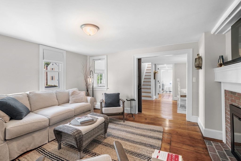 Fireplace, Interior, Living room, Wood Texture Flooring