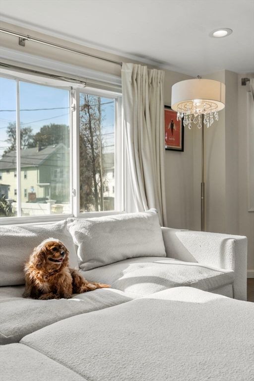 Chandelier, Interior, Recessed Lighting