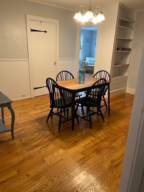 Dining room, Interior, Wood Texture Flooring