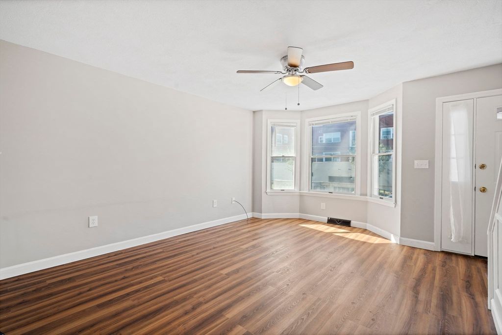 Empty room, Interior, Wood Texture Flooring