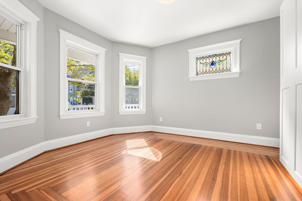 Empty room, Interior, Wood Texture Flooring