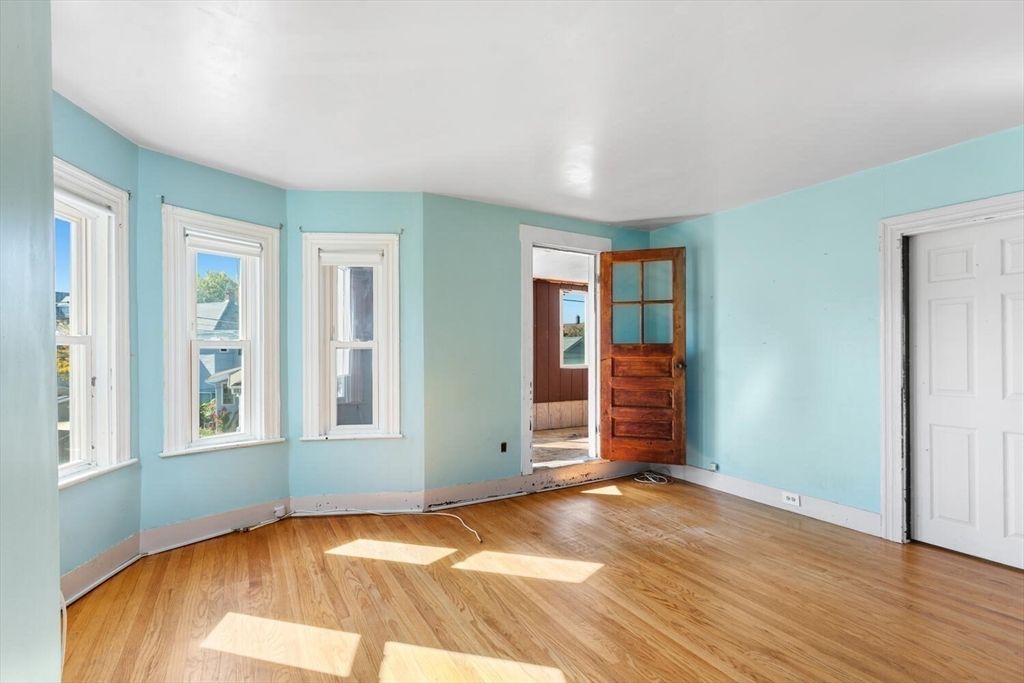 Empty room, Interior, Wood Texture Flooring