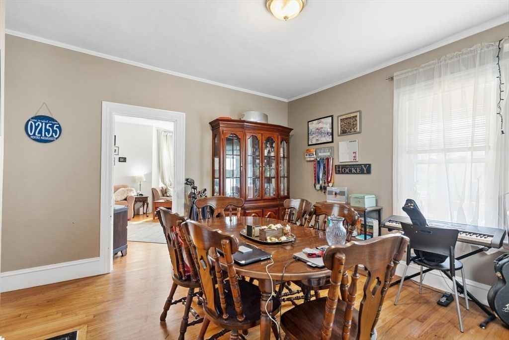 Dining room, Interior, Wood Texture Flooring