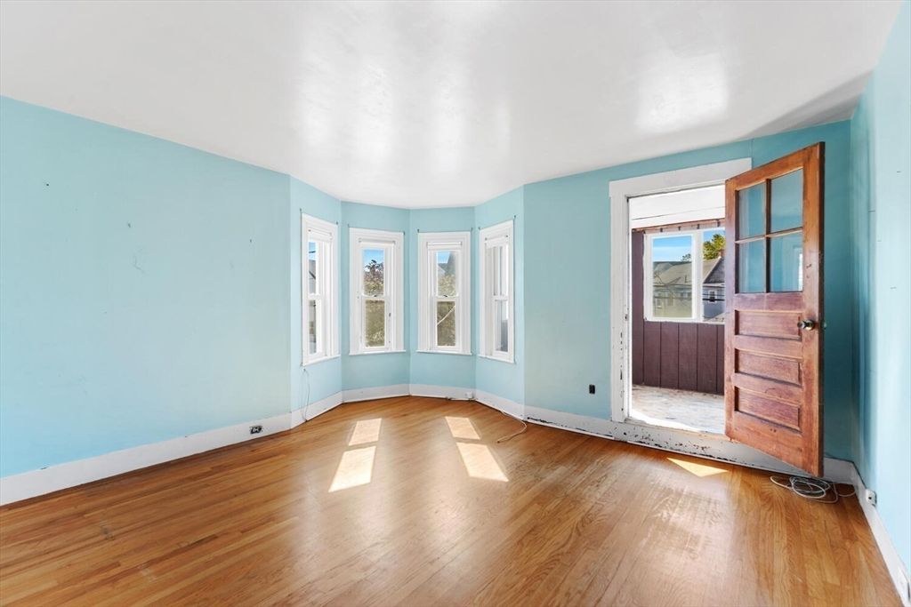 Empty room, Interior, Wood Texture Flooring