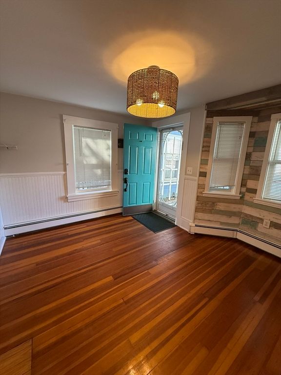 Empty room, Interior, Wood Texture Flooring