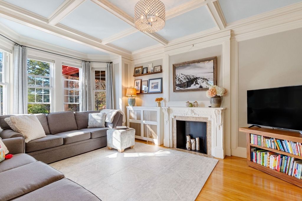 Fireplace, Interior, Living room, Wood Texture Flooring