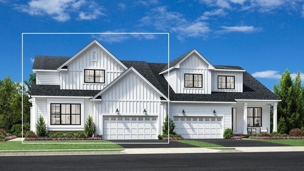 Attached, Exterior, Facade, Farmhouse