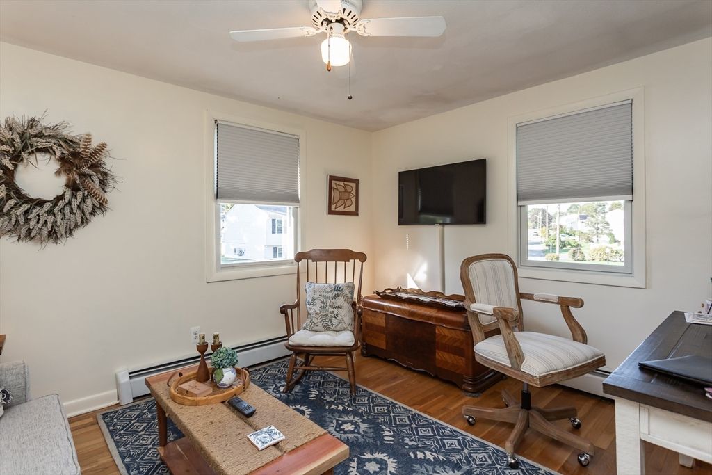 Home Office, Interior, Wood Texture Flooring