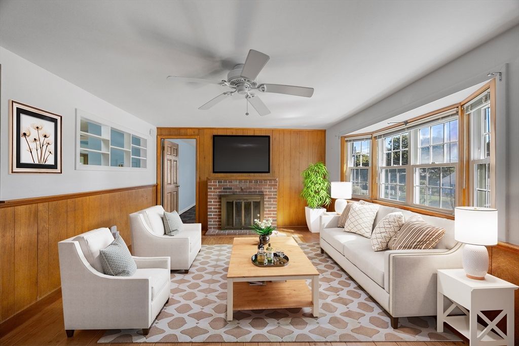 Fireplace, Interior, Living room, Wood Texture Flooring