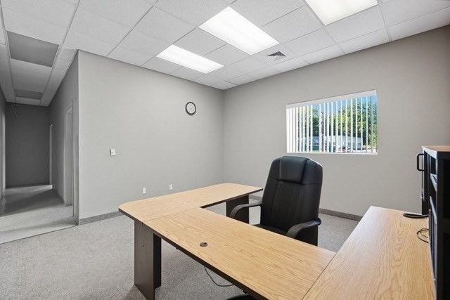 Home Office, Interior, Recessed Lighting