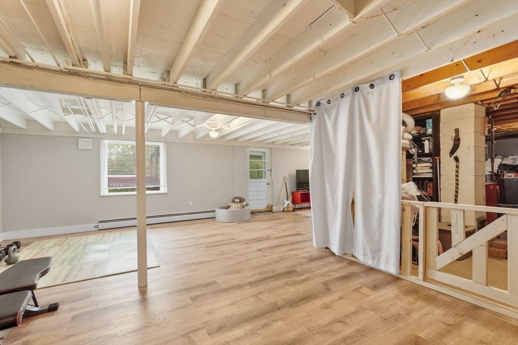 Empty room, Interior, Wood Texture Flooring