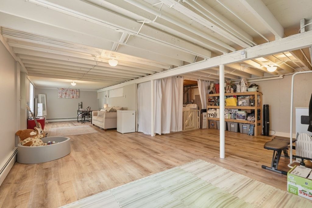 Fitness Equipment, Interior, Wood Texture Flooring
