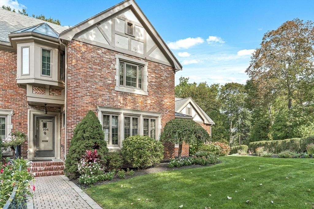 Exterior, Facade, Brick Facade, Tudor Revival