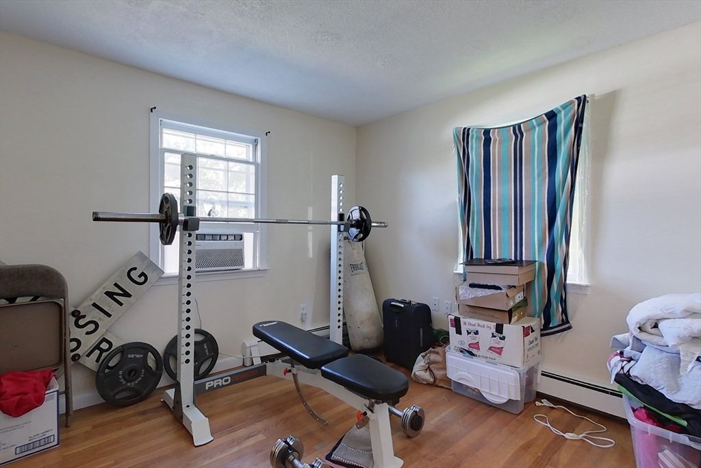 Fitness Equipment, Interior, Wood Texture Flooring