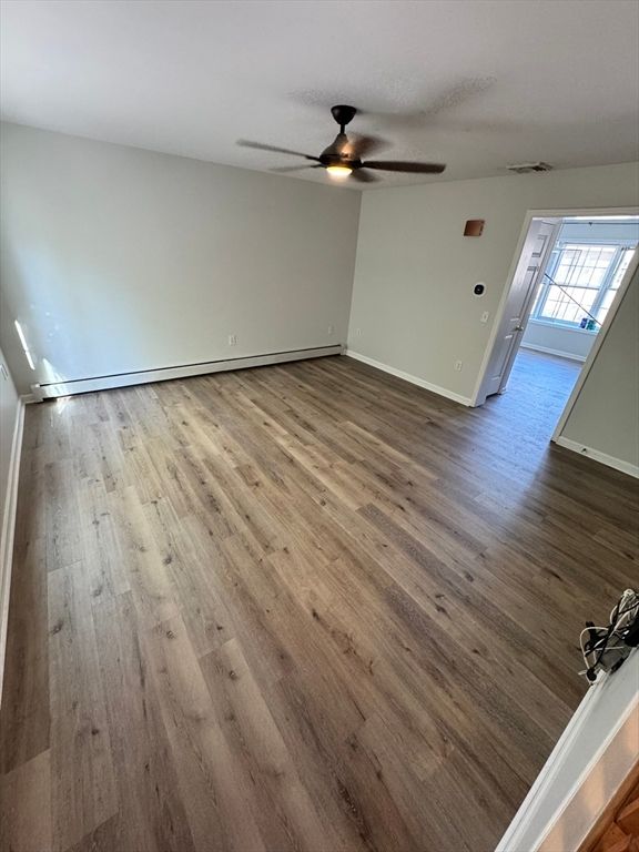 Empty room, Interior, Wood Texture Flooring