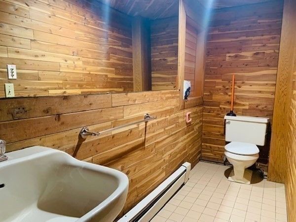 Bathroom, Interior, Wooden Walls