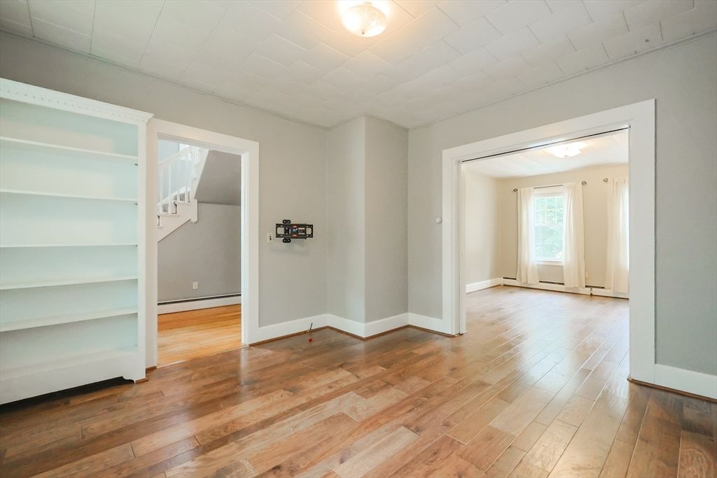 Empty room, Interior, Wood Texture Flooring
