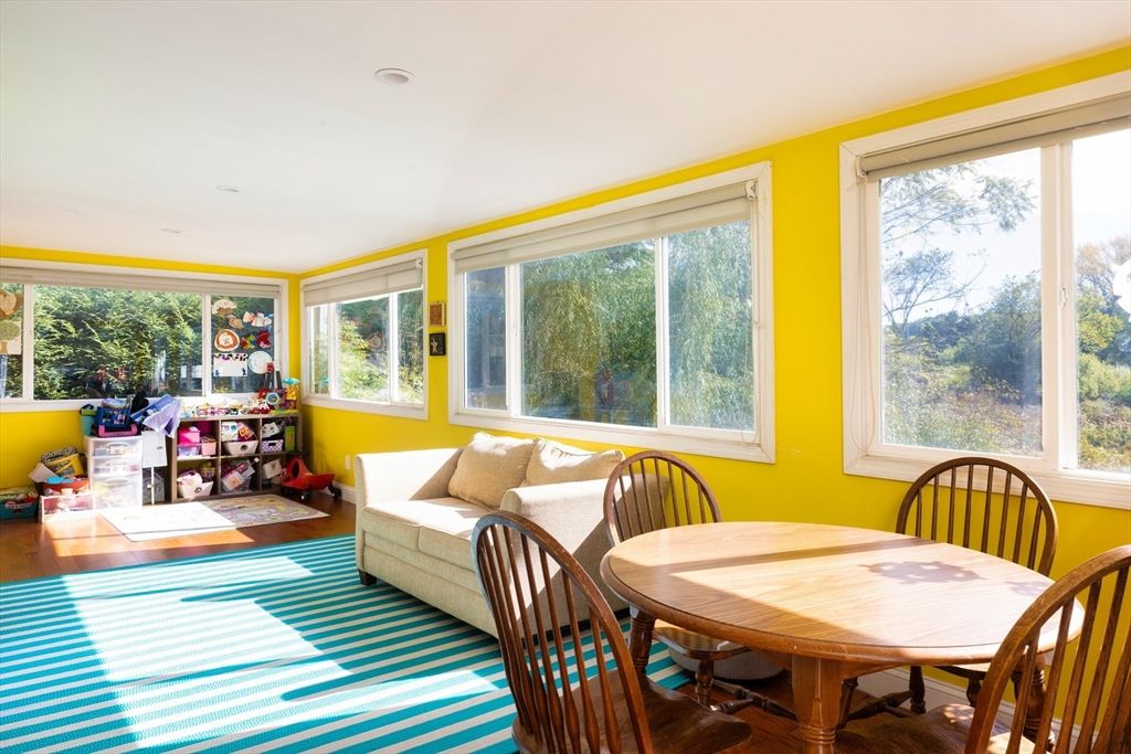 Dining room, Interior, Wood Texture Flooring