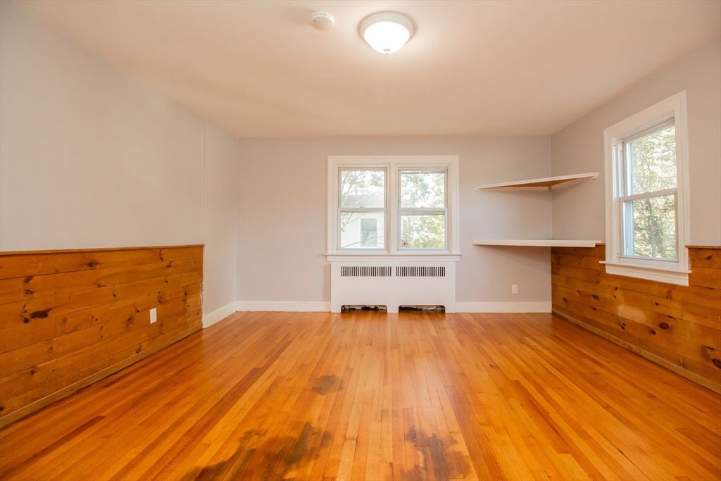 Empty room, Interior, Wood Texture Flooring, Wooden Walls