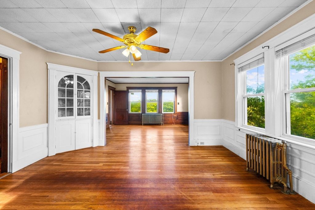 Empty room, Interior, Wood Texture Flooring