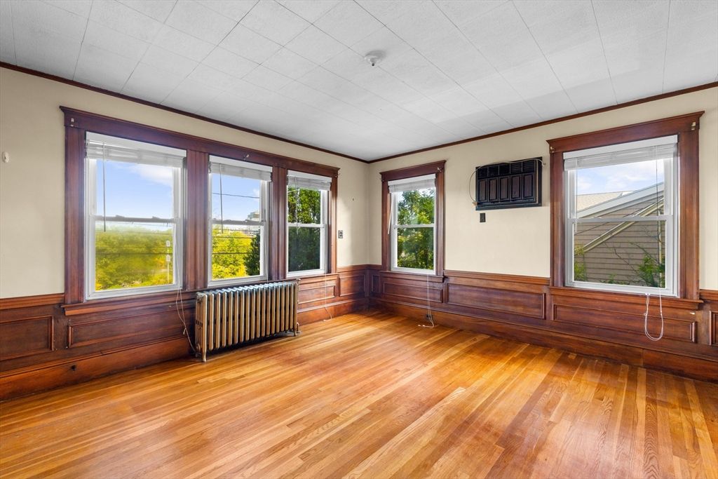 Empty room, Interior, Wood Texture Flooring