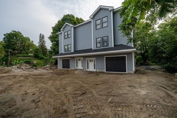 Attached, Backyard, Exterior, Facade, Farmhouse