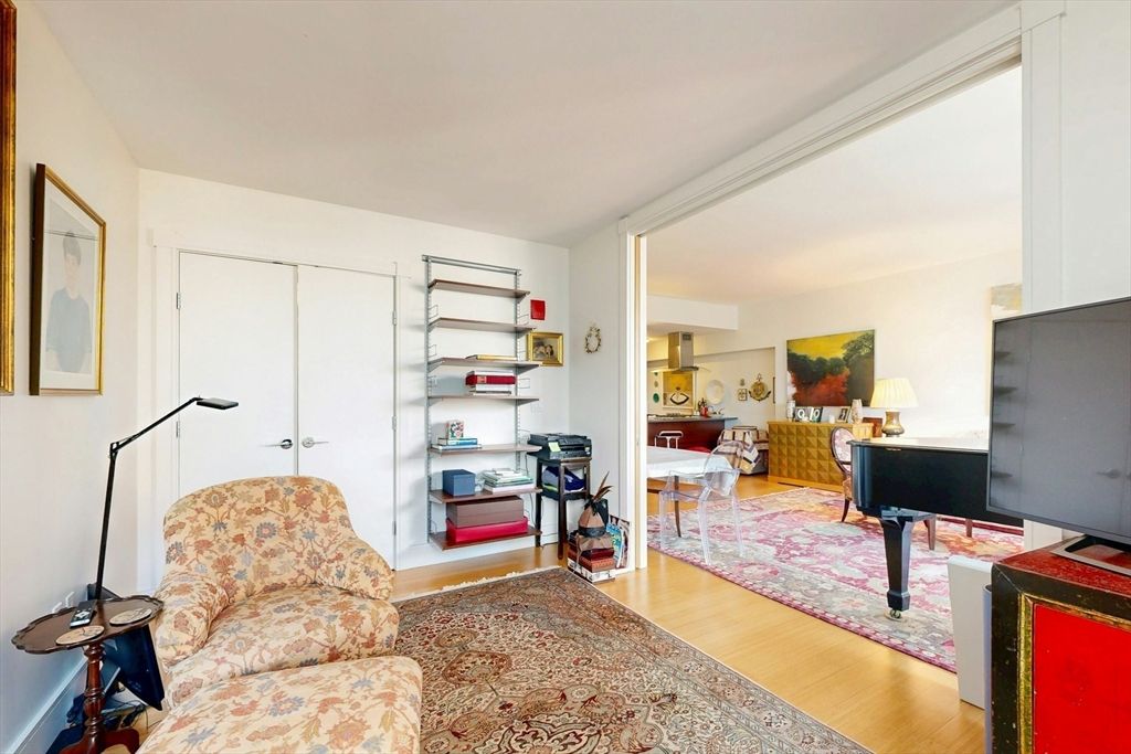 Home Office, Interior, Piano, Wood Texture Flooring