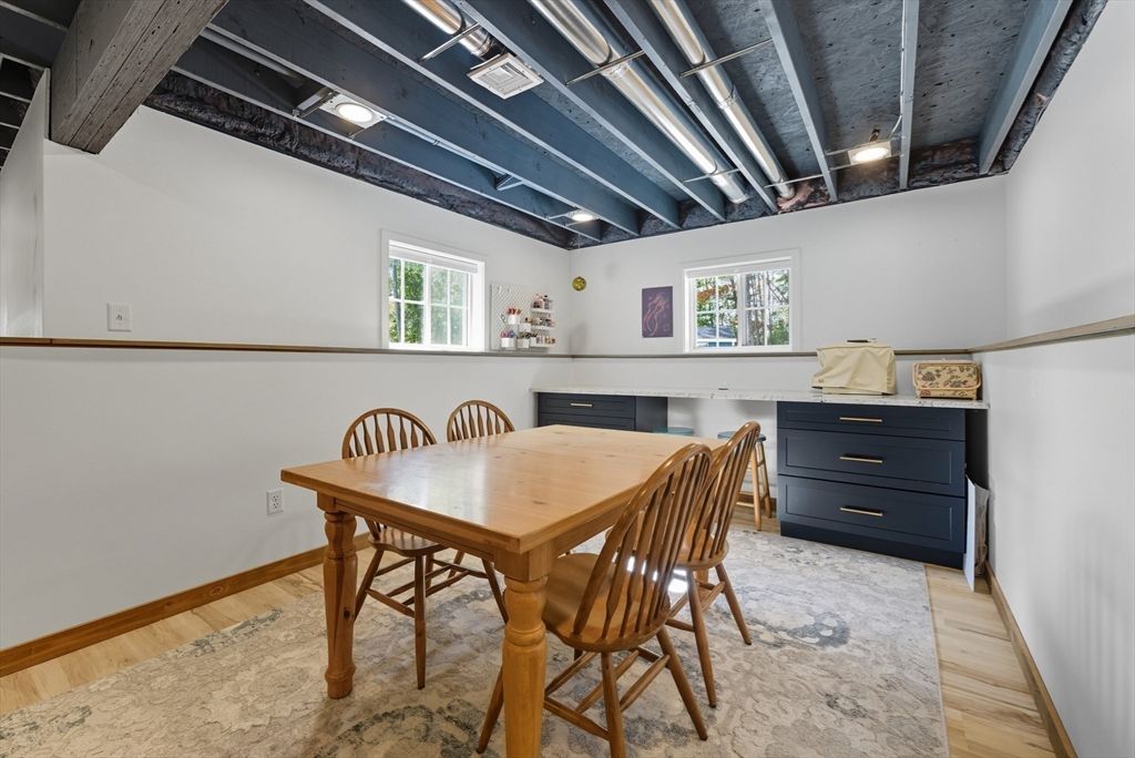 Dining room, Interior, Wood Texture Flooring