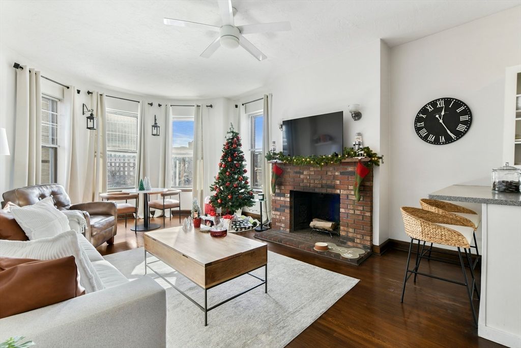 Fireplace, Interior, Living room, Wood Texture Flooring
