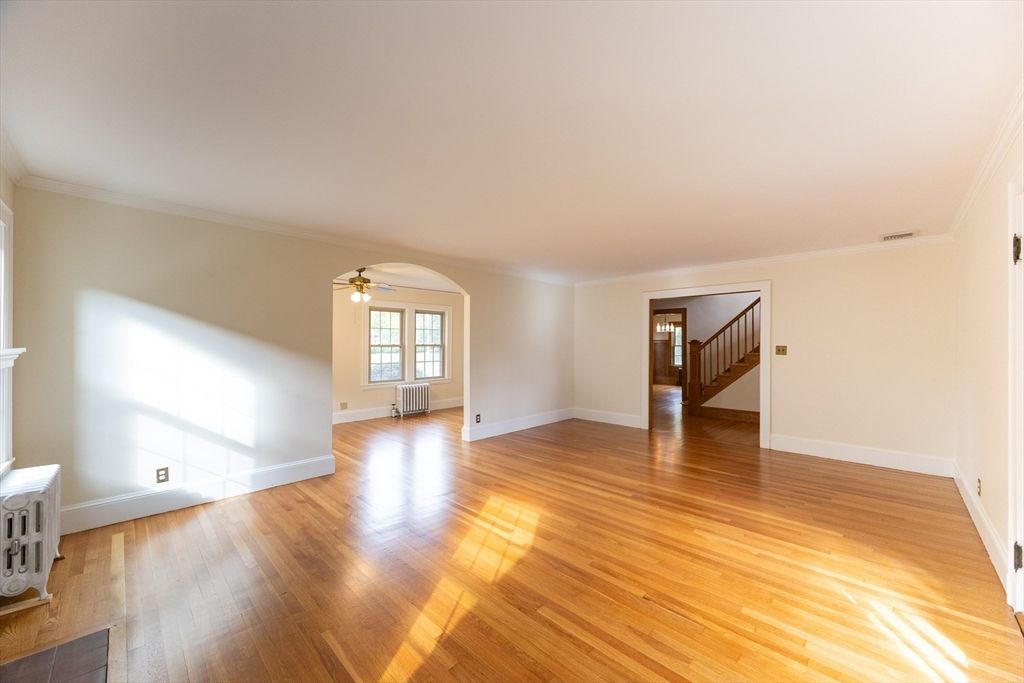 Empty room, Interior, Wood Texture Flooring