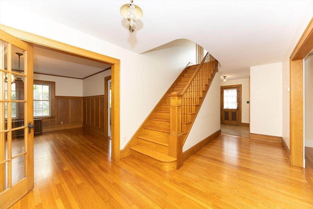 Empty room, Interior, Wood Texture Flooring